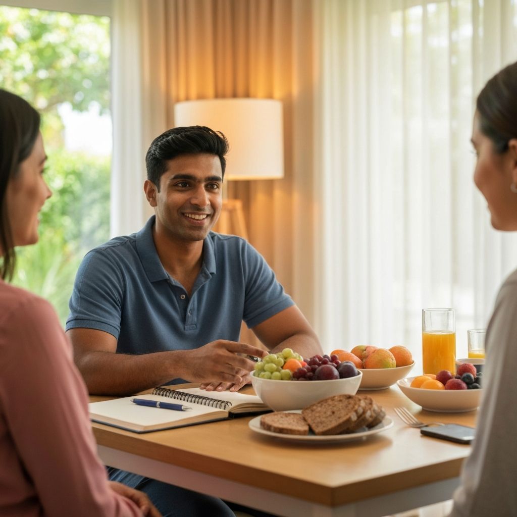 Nutrition consultation discussion